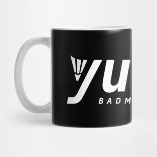 Love All Play: Yunis Badminton Team (monochrome) Mug